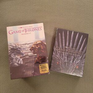 Game Of Thrones: Seasons 1-7 DVD Box Set & Season 8 DVD Box Set - ALL NIB